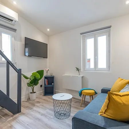 Smartbnb - Studio Mezzanine - Place Du Pin - Climatise Nizza