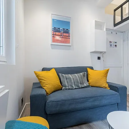 Smartbnb - Studio Mezzanine - Place Du Pin - Climatise Apartman