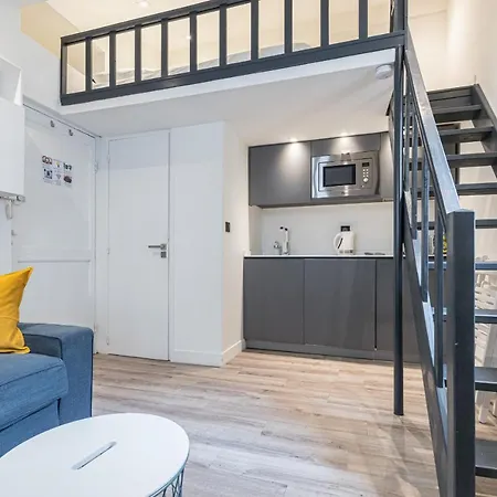 Smartbnb - Studio Mezzanine - Place Du Pin - Climatise Apartman