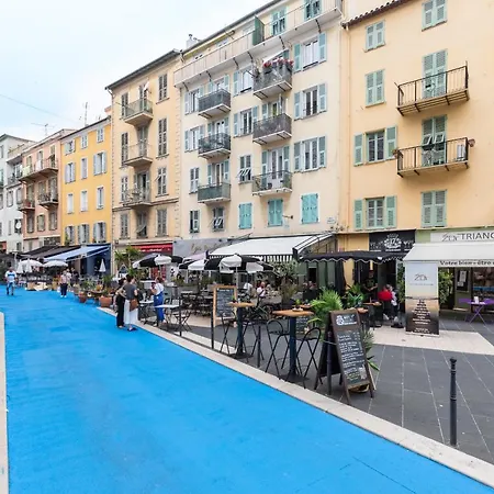 Smartbnb - Studio Mezzanine - Place Du Pin - Climatise Nizza